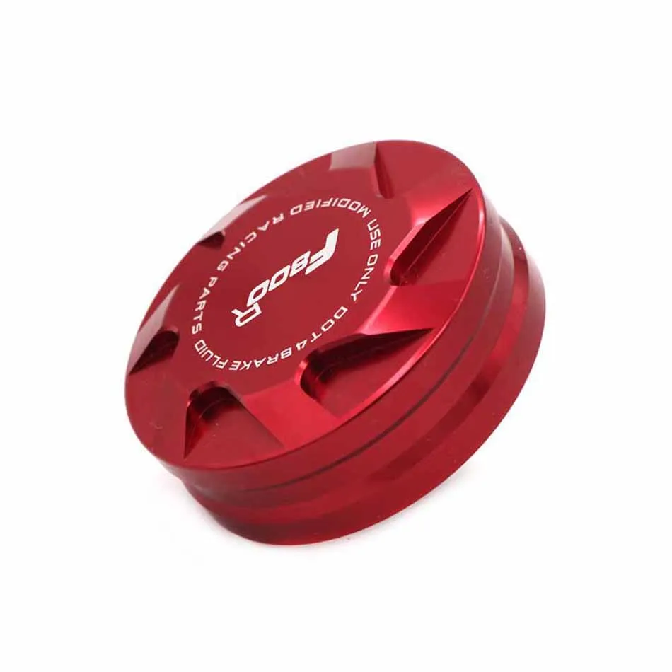 Front Brake Fluid Reservoir Cover Cap For BMW F800R F800 R 2009-2018 2017 Aluminum Motorcycle Accessories With Logo Red