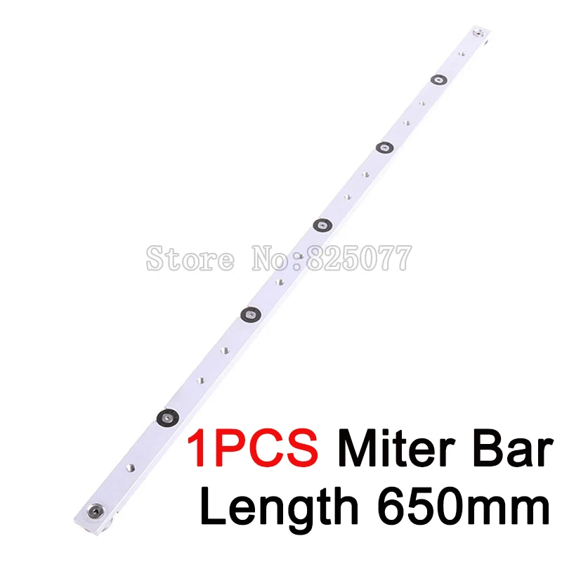 1PCS Aluminium Miter Bar Length 650mm Miter Slider Woodworking tools KF926