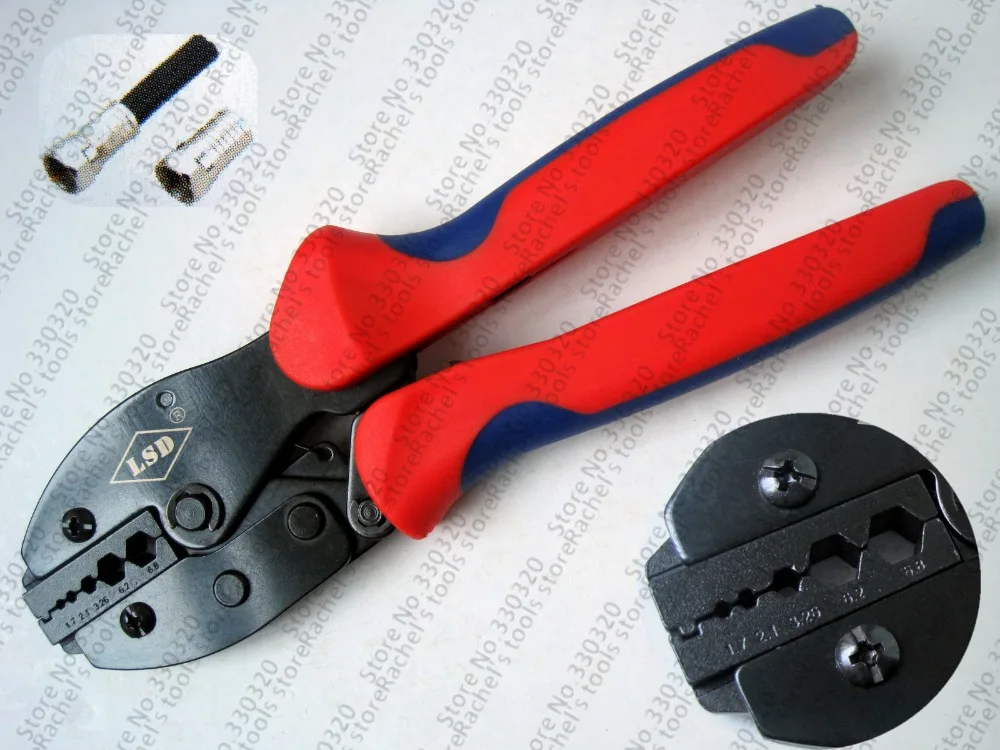 Crimping pliers RG cable Compression Crimping Tool for crimp coaxial cable connector LY-07