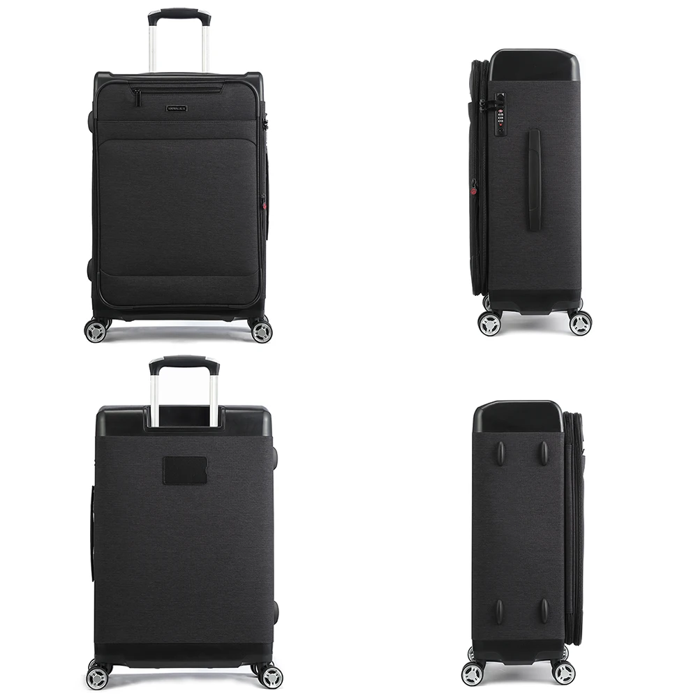 UNIWALKER Zipper Luggage Traveling Suitcase Bags with Wheels Carry On Rolling Luggage maletas de viaje con ruedas envio gratis