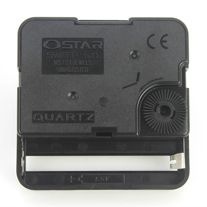 Ostar S11 Sweep Clock Movement Quartz Wall Clock Mechanism Centre Screw Type Movement With 26# Luminous Hands DIY Clock Kits image 2