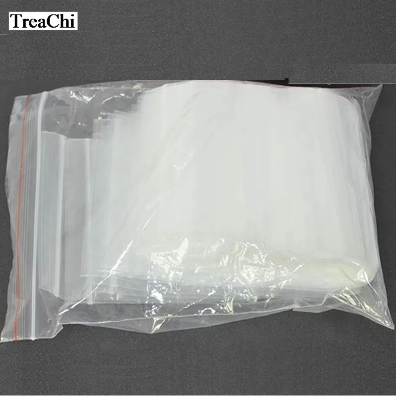 100Pcs Thick Mini Ziplock Transparent Plastic Bag Useful Store Zip Zipped Lock Poly Bag Coin Ring Jewelry Packaging Bag 0.12Mm