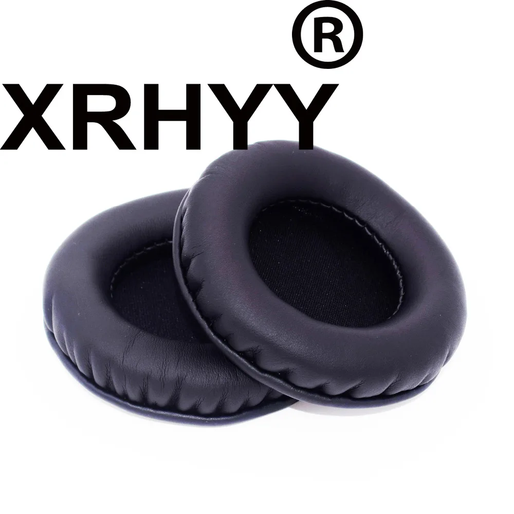 XRHYY Black Replacement Ear Pads Earpad Cushion Cover For Audio-Technica ATH-WS33 ATH-WS33x Headphones + Free Rotate Cable Clip