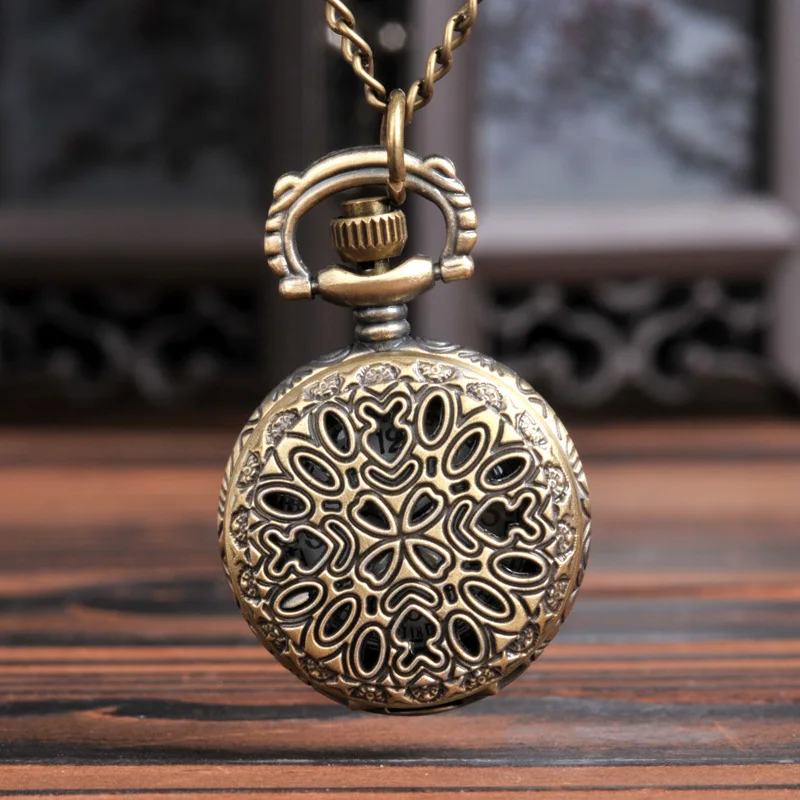 Cute Pocket Watch, Small Bronze, Many Fish Pocket Watches, Small Grass, Pocket Watch, Boys Girls Children Gifts Watch