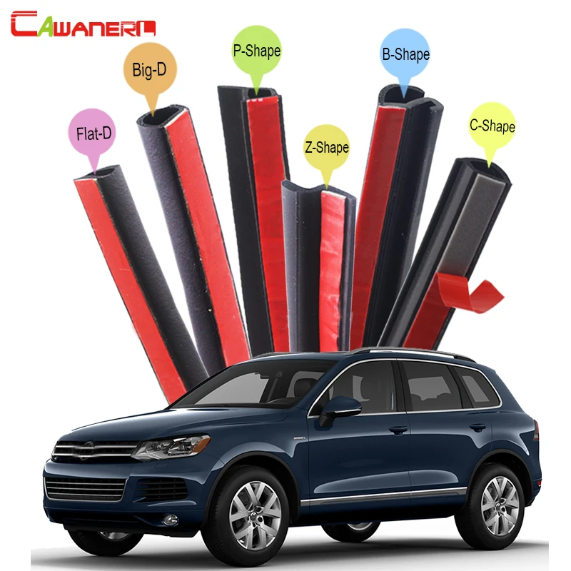 

Cawanerl Whole Car Seal Sealing Strip Kit Noise Control Weatherstrip Dust Proof For Volkswagen Routan Tiguan Touran Touareg