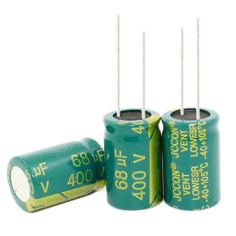 

50pcs~500pcs/lot 400V68UF 68UF 400V high-frequency crystal Electrolytic Capacitor volume 16*25MM best quality New origina