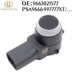 Sensor de estacionamento PDC carro para Peugeot, Peugeot 307 308 407 Rcz parceiro Citroen C4 C5 C6 9663821577XT PSA9663821577 6590 EF 6590A5