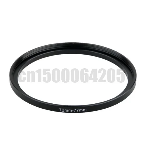 2pcs 72-77MM 72 to 77MM  72-77 Step Up Ring Filter Adapter For Can&n Nik&n S&ny Samsung Fuji Camera Filter