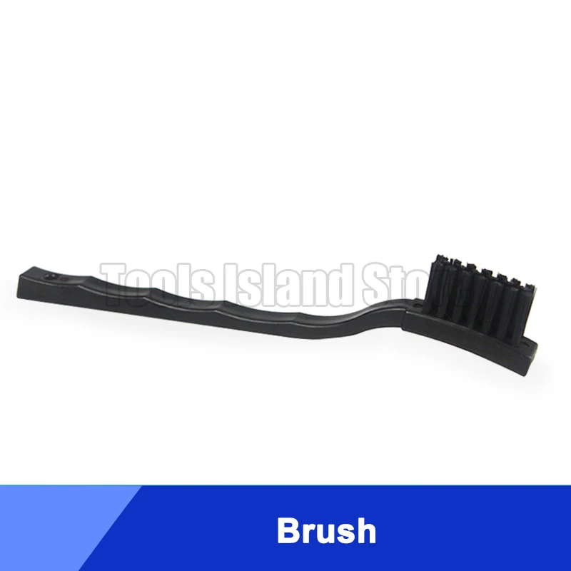 

Black Non Slip Handle PCB Rework ESD Anti Static Dust Brush 17cm For Mobile Phone Tablet PCB BGA Repair Soldering