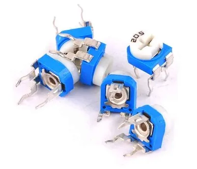 500pcs  RM065 RM-065 100 200 500 1K 2K 5K 10K 20K 50K 100K 200K 500K 1M ohm Trimpot Trimmer Potentiometer