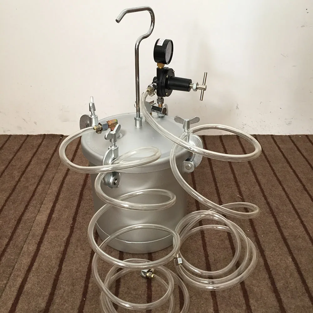 SAT8000 Barile di Polvere Chimica Ad Alta Pressione Bottiglia 10L Secchi per la Pittura Vernice di Alta Qualità