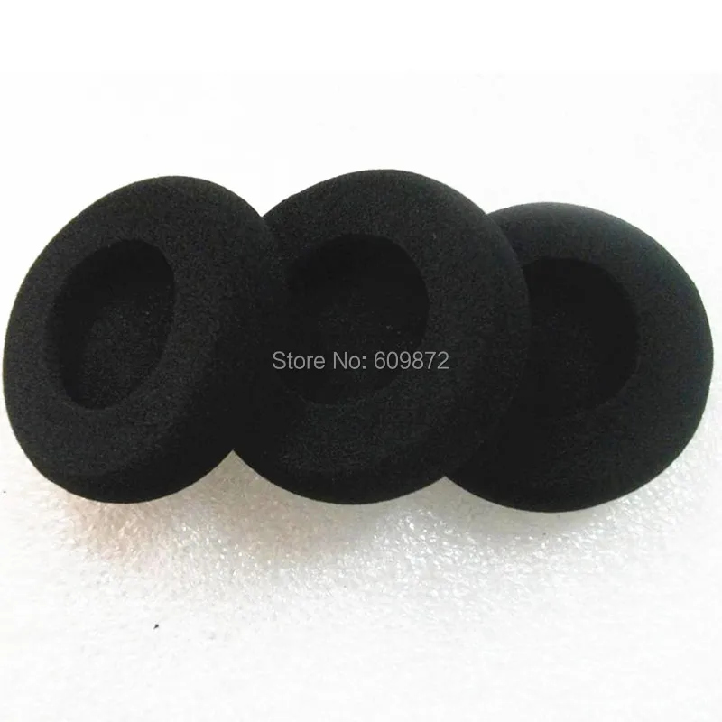 50 Pcs Soft Foam Ear Pads Headset Sponge Cushion Durable Headphone Earpads for Callcenter Headsets 5.8cm