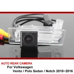 For Volkswagen Vento VW Polo Sedan Notch Car Reverse Backup HD CCD Rearview Parking Rear View Camera Waterproof Night Vision