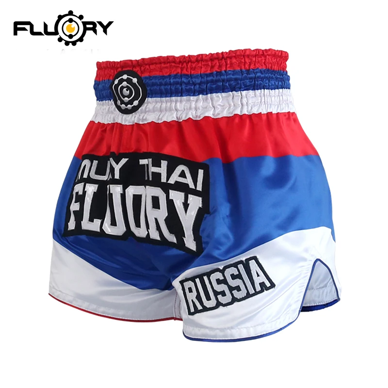 Fluory spodenki muay thai Sanda boks MMA walki dorosłych dzieci szorty 2019 w nowym stylu