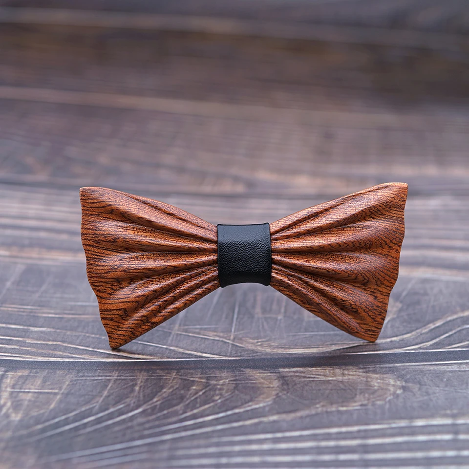 Mens Wooden Bow tie designers fashion gravata noeud papillon bois pajarita madera wood bowtie men necktie goom shirt accessories