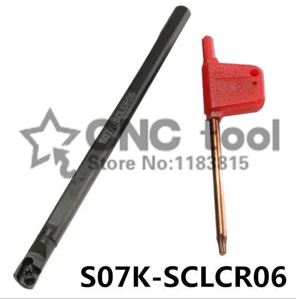 S07K-SCLCR06/ S07K-SCLCL06 Boring Bar,Internal turning tool,CNC holder tools,Lathe cutting tool,SCLCR/L for CCMT0602 Inserts