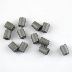 12pcs TPMS Wheel Tire Valve Stem Caps Dust Cover Inner O-Ring Durable Nylon for TPMS Standard Valve Grey