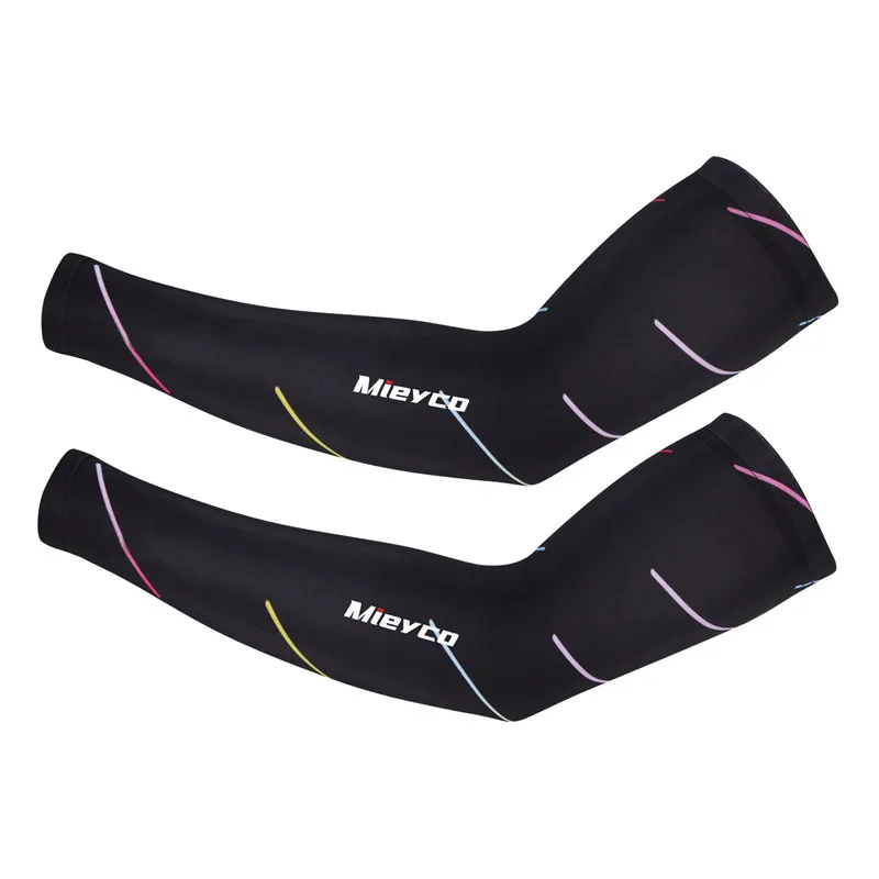 1Pcs UV Protection Running Cycling Arm Warmers Basketball Volleyball Arm Sleeves Bicycle Bike Arm Covers Golf Sports Elbow Pads