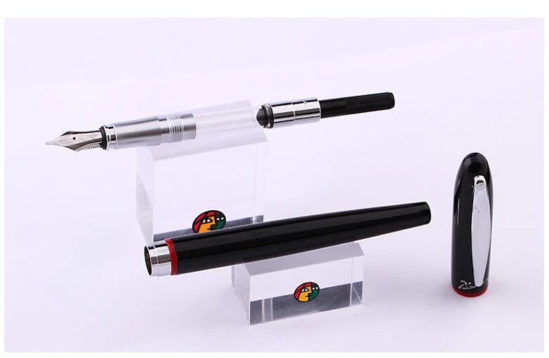 Luxury Iraurita Fountain Pen Picasso Pimio 907 Silver Clip Black 0.5mm Ink Pens the Best Gift Writing Stationery
