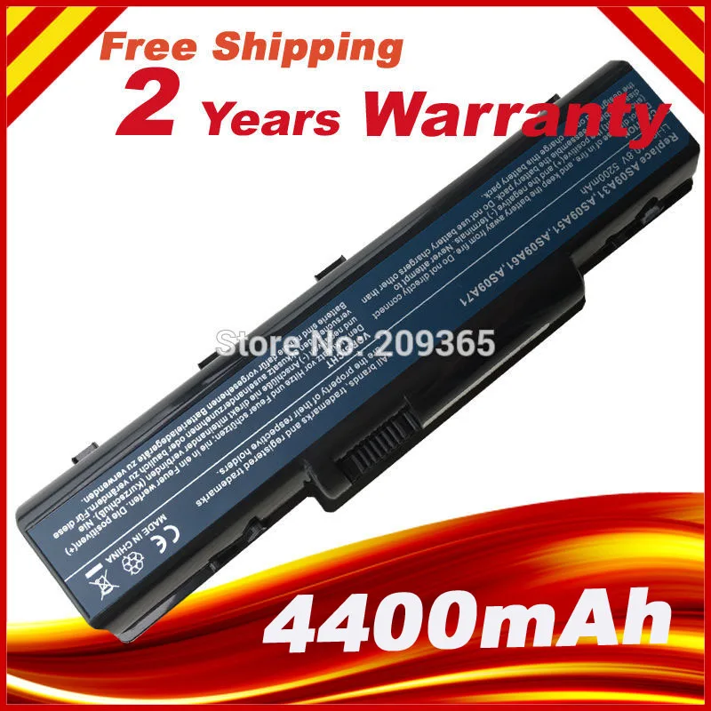 AS09A31 AS09A41 AS09A51 AS09A61 AS09A71 battery  for Emachine D525 D725 D725 D620 G620 G627