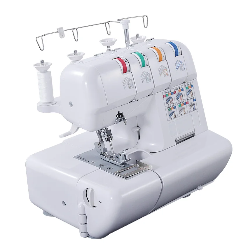 Imagem -02 - Máquina de Costura Overlock Multifuncional Manual Inglês 220v 110v 320