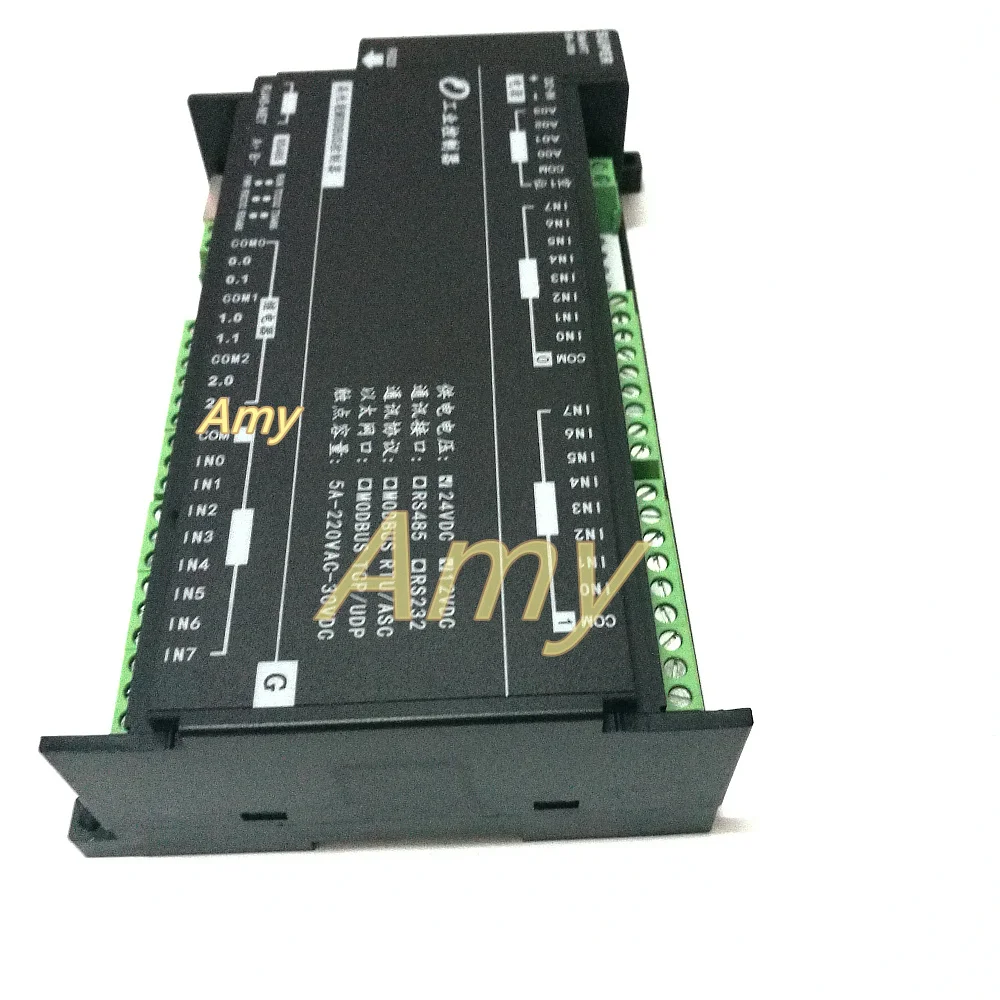 24 way analog acquisition, 6 relay output, industrial Ethernet, IO module, Modbus, TCP