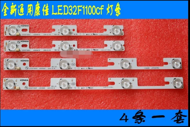 5set(10*4LEDS+10*3 LEDs) LED backlight bar for TV LED32F1160CF LED32F1100CF 35019911 35019908 LEDs=3V