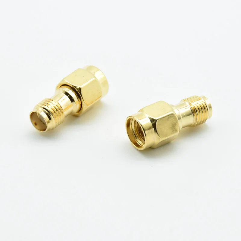 2pcs JX Connector The factory sales  SMA to SMA adapter  female connector  RPSMA cheap fast ship