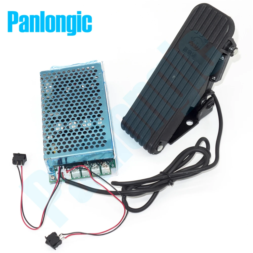 Panlongic Footboard Hall Throttle 100A 5000W Reversible PWM DC Motor Speed Controller 12V 24V 36V 48V Soft Start Foot Pedal