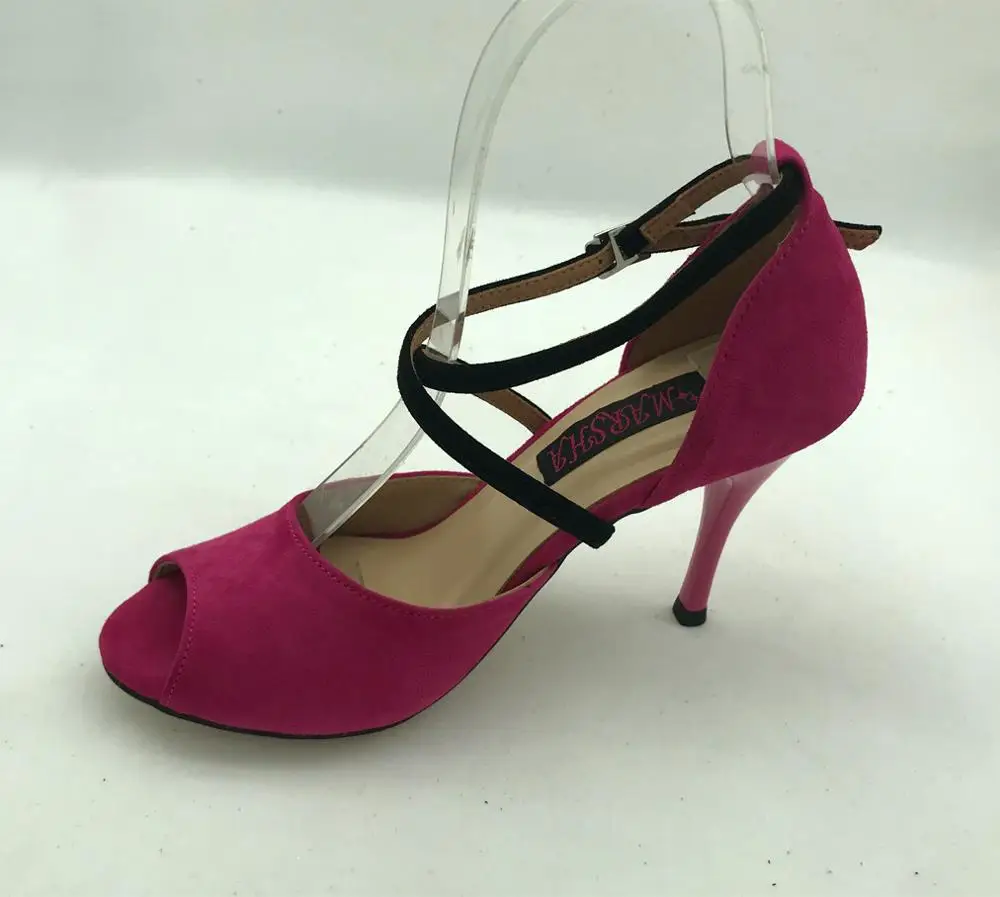 Chaussures de danse Tango argentines pour femmes, confortables et à la mode, chaussures de mariage et de fête, T6255B-RBS