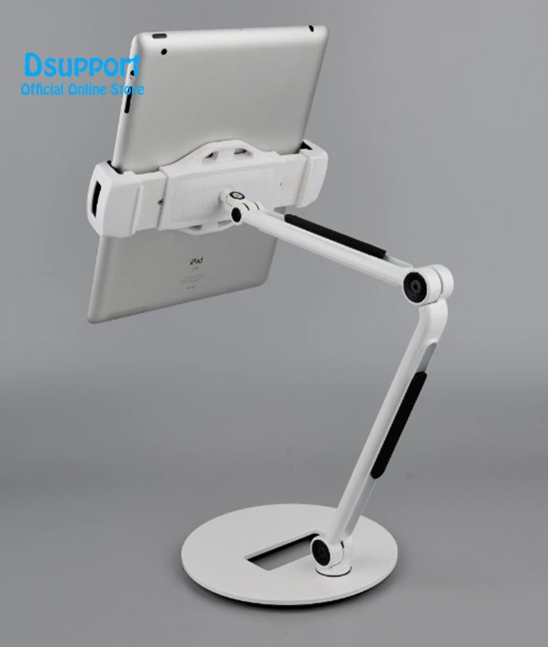 حامل سطح مكتب من سبائك الألومنيوم مقاس 4-12.9 بوصة ، قابل للتعديل مجانًا ، للهاتف/الكمبيوتر اللوحي ، لجهاز ipad pro ، iphone