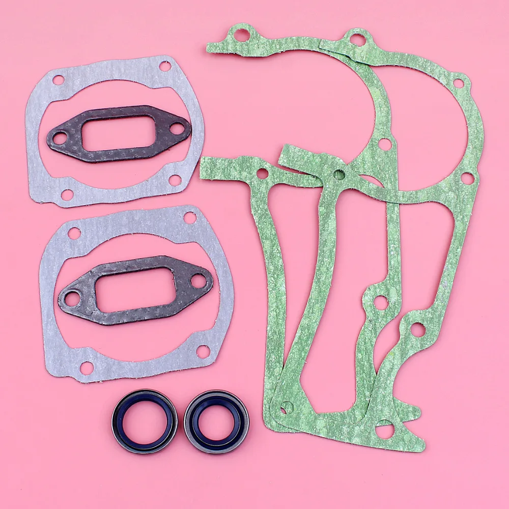 Imagem -06 - Cárter Cilindro Silenciador Junta Conjunto de Vedação de Óleo Motosserra Parte para Husqvarna 362 365 371 372 xp