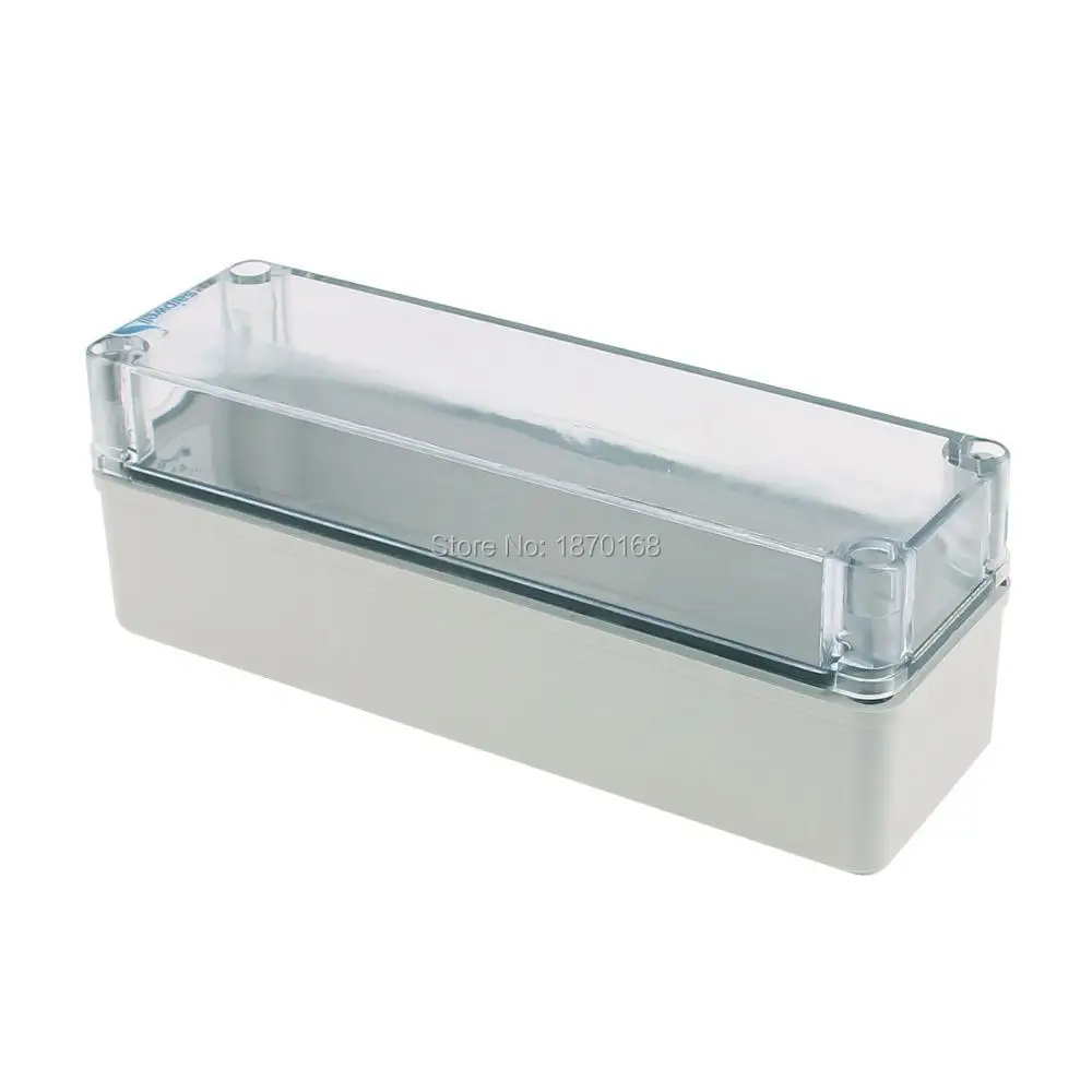 250mmx80mmx88mm Transparent Cover Waterproof Junction Box Connecting Box Enclosure