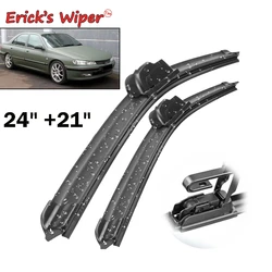 Erick's Wiper LHD Front Wiper Blades For Peugeot 406 2000 - 2004 Windshield Windscreen Clean Window Car Rain Brushes 24