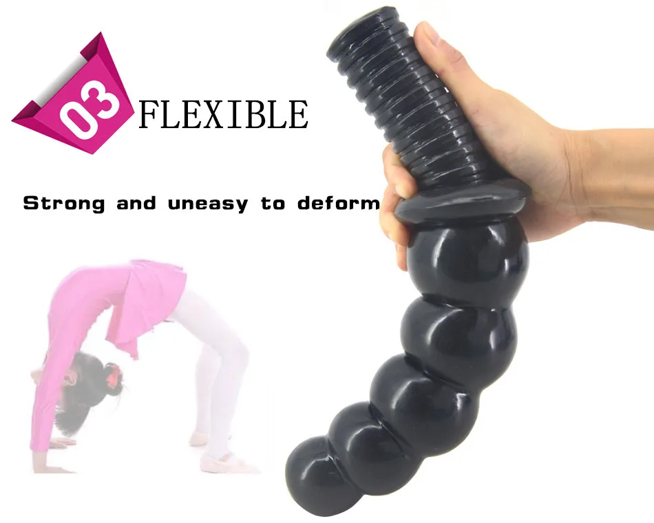 FAAK 30cm*5.8cm Anal Sex Toys Sexuales Anal Plugs Butt Plugs Huge Anal Dildo Long Butt Plug Beads with screw Handles Adult Toys