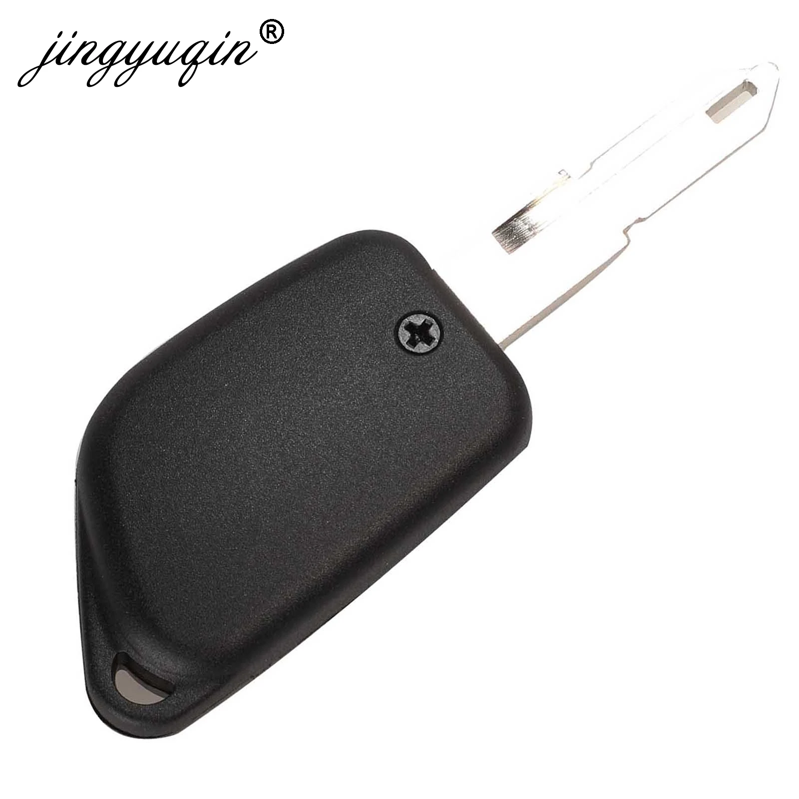 jingyuqin Remote Entry Key Fob Shell Case For Citroen Elysee Saxo Xsara Picasso Berlingo C2 C3 for Peugeot 106 206 306 205 405