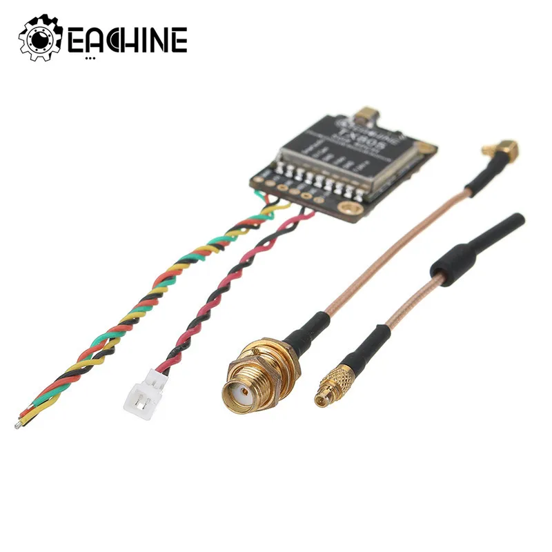 Eachine TX805 5.8G 40CH 25/200/600/800mW FPV Transmitter VTX LED Display Support OSD/Pitmode/Smartaudio Remote FPV Parts