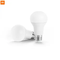 Original Xiaomi Smart Bulb White LED E27 6.5W 450lm Mi Light Mijia Lamp APP WiFi Light Remote Control With Mi App For Phones