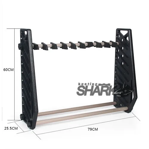 Tactical ABS Material 11 Hunting Gun Accessory Display Shelves For Outdoor Sports CS HS33-0109