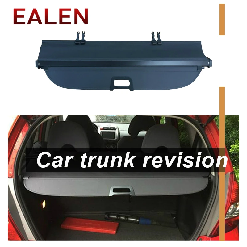 

EALEN For Honda Fit/Jazz 2014 2015 2016 2017 2018 Security Shield Shade Retractable accessories 1Set Car Rear Trunk Cargo Cover