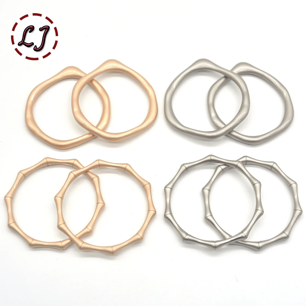 Fashion Belt Buckles 2pcs/lot round metal buckle ring for garment bag Cashmere sweater decoration crafts DIY sewing accessory
