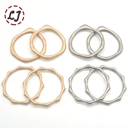 Fashion Belt Buckles 2pcs/lot round metal buckle ring for garment bag Cashmere sweater decoration crafts DIY sewing accessory