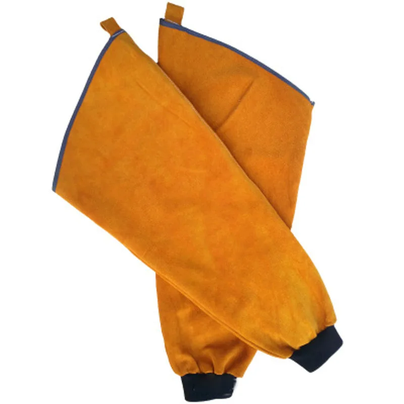 

Cowhide Welding Sleeve Welder Special Protective Sleeve Protective Sleeve Flame Retardant Sleeve Insulation Flame Retardant