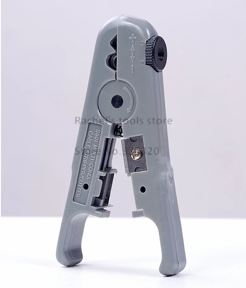 utp/stp cable stripping tool,rj45 cable wire stripper cutter with an adjustable knob LS-S501B