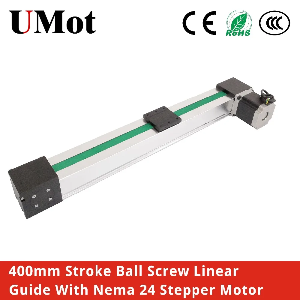 

High speed belt drive linear guide 400mm stroke rail motion slide actuator module for CNC Medical equipment