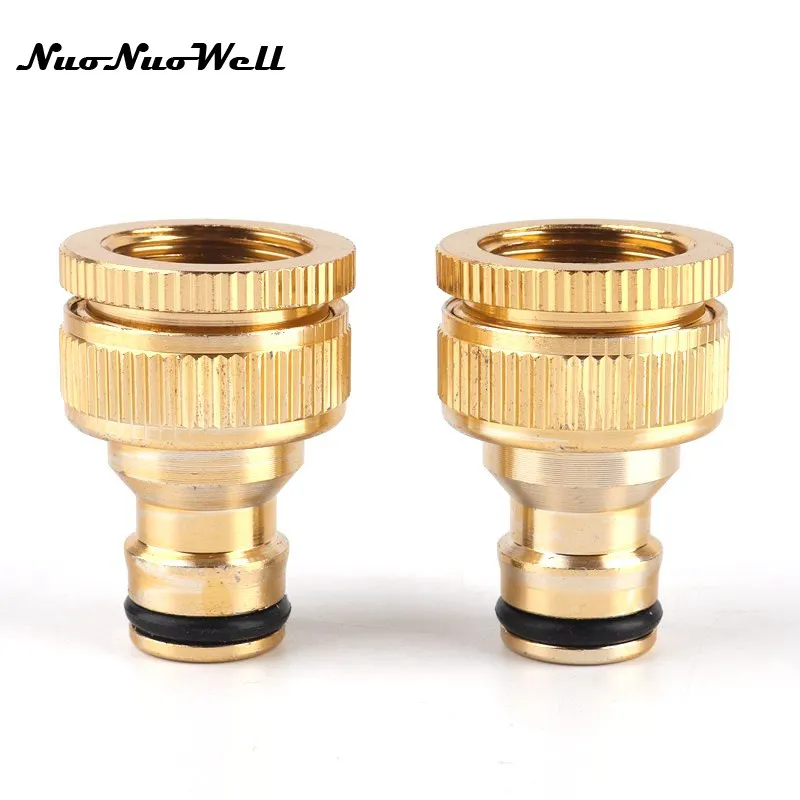 Aluminum Female Thread Quick Connector, Garden Irrigation, Watering Fitting, Tap Faucet, Universal Adapter, 1/2 