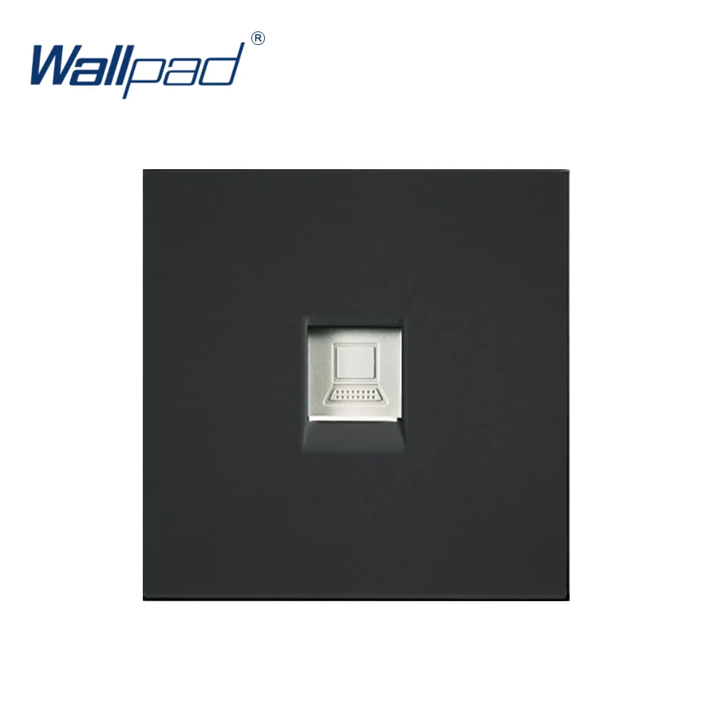 Wallpad Data Net Computer Socket RJ45 Wall Outlet Function Key For Module only 52*52mm