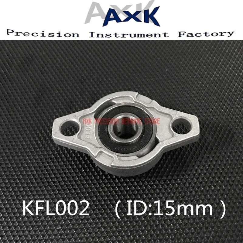 2023 Promotion Top Fashion Ball Bearing 10pcs Kfl002 15mm Pillow Block Bearing Zinc Alloy Insert Linear Shaft Support Cnc Part