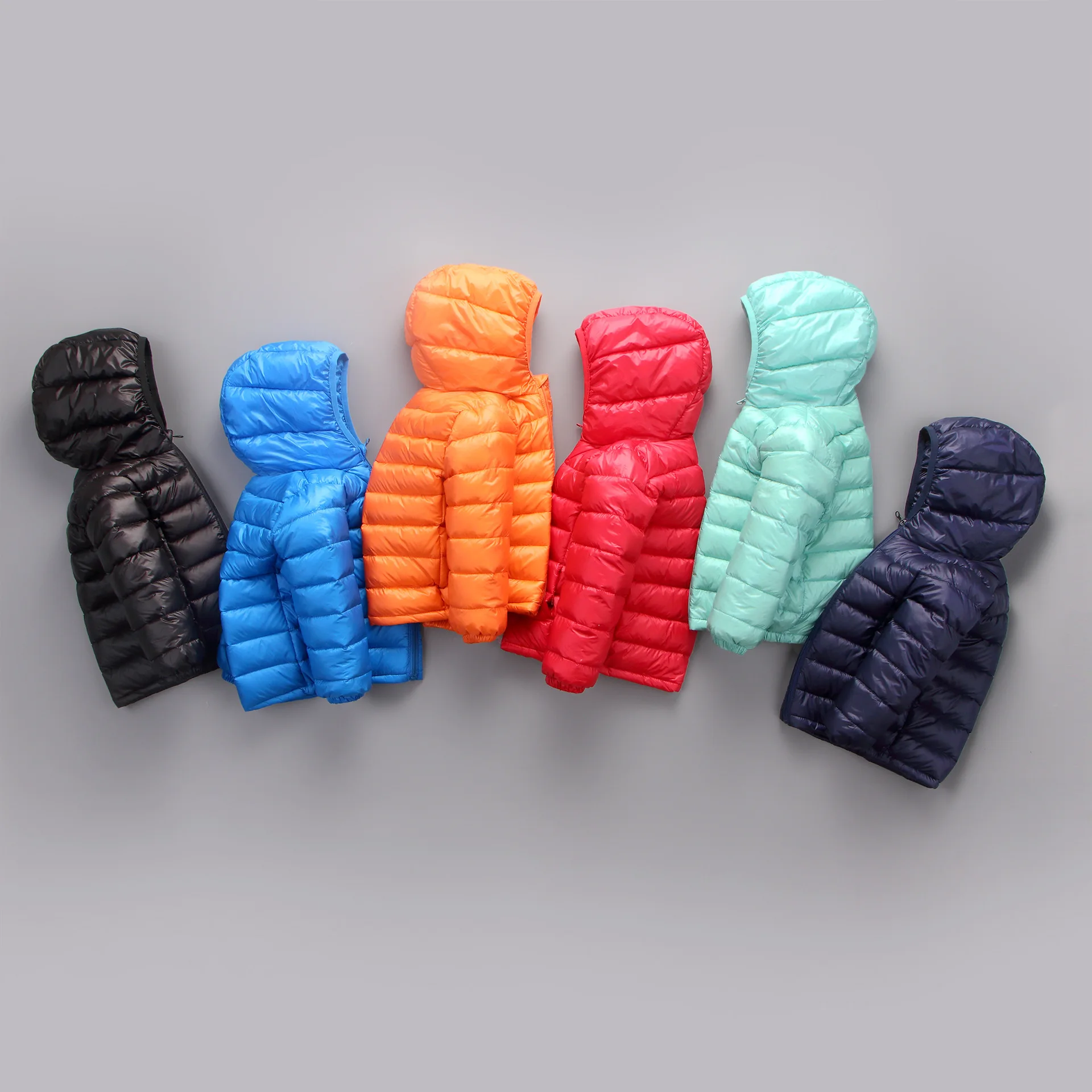 Winter New Children\'s Down Jacket Thin Children\'s Down Jacket Boys Girls Coat