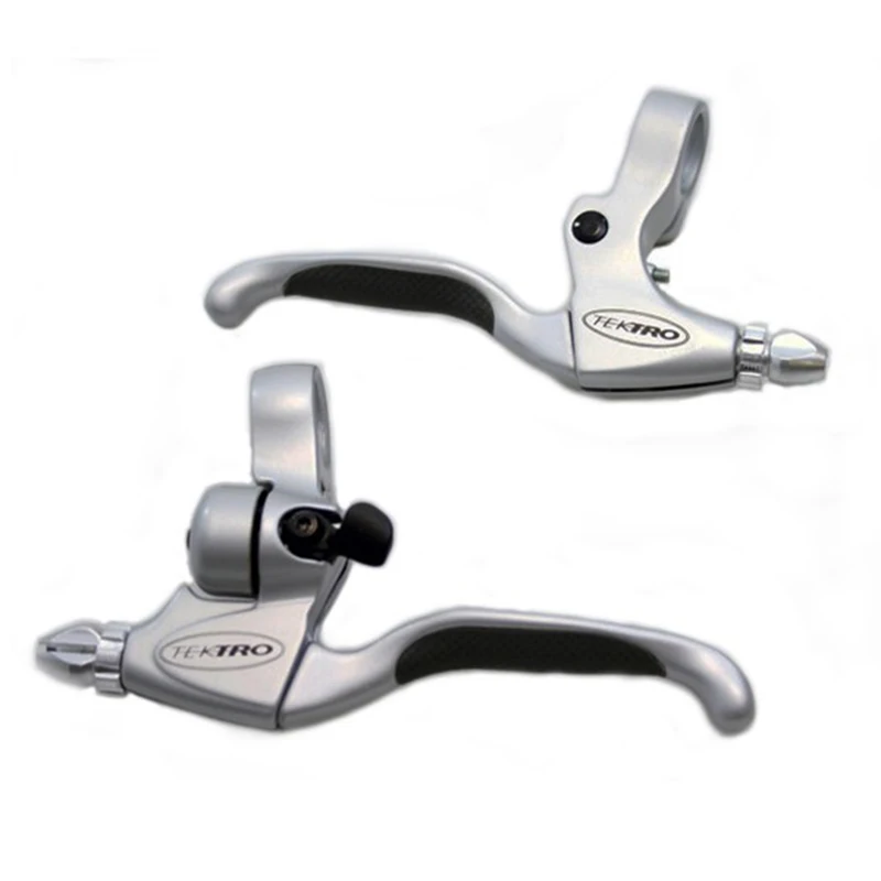 Bicycle 4 Fingers Brake Levers TEKTRO CL530  206g/Pair Road Bike Cruiser Recreation Aluminum Lever With Kraton Rubber Grip